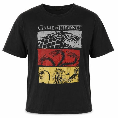Frozen Munky Men's Black Game of Thrones XL T-Shirt