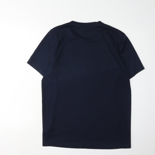 Canterbury Men's Blue Rugby T-Shirt, M, Athletic Fit