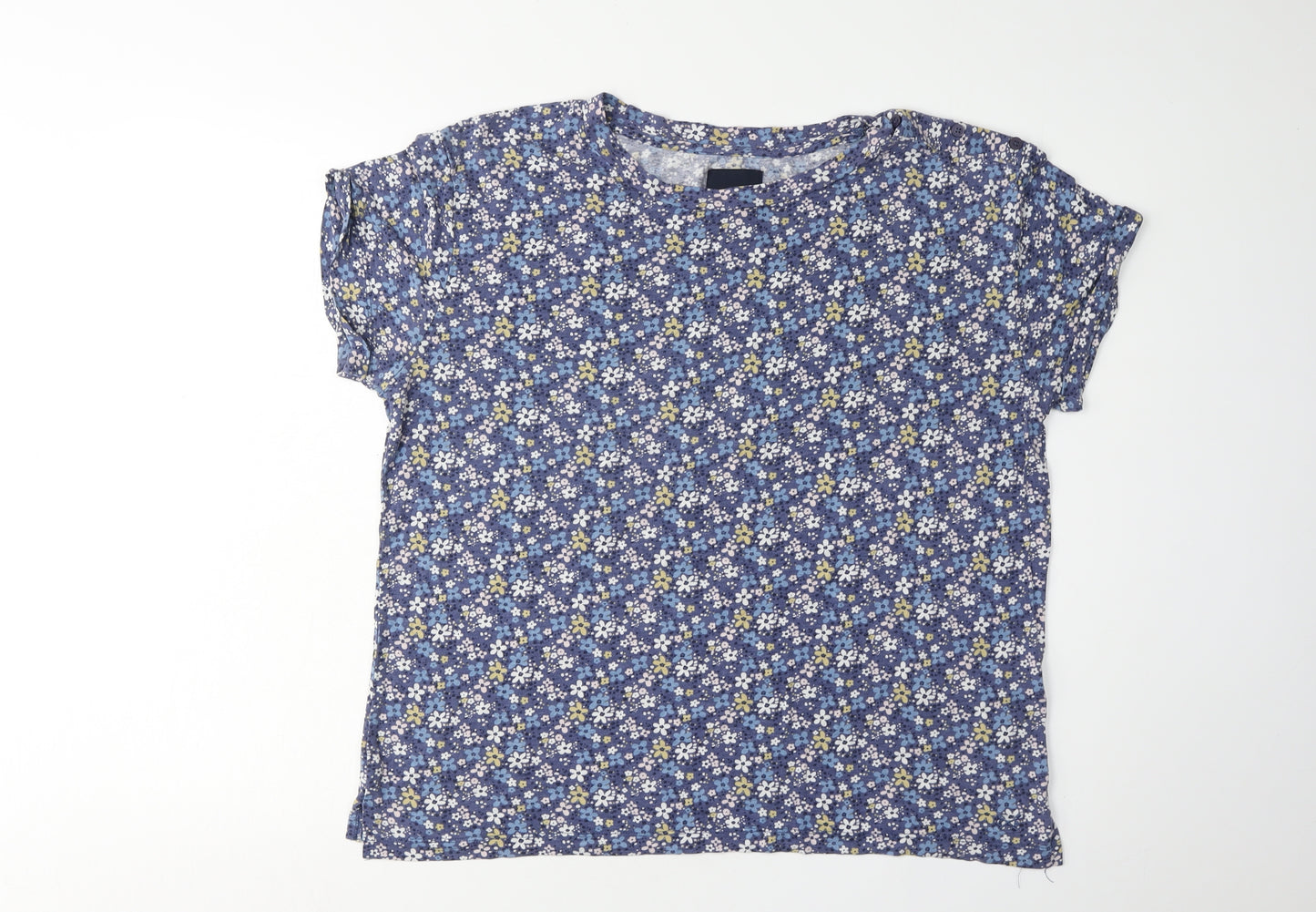 Crew Clothing Women's Floral T-Shirt, Size 16, Multicoloured