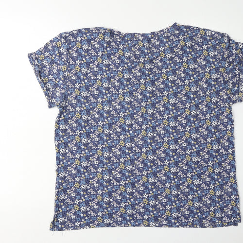Crew Clothing Women's Floral T-Shirt, Size 16, Multicoloured