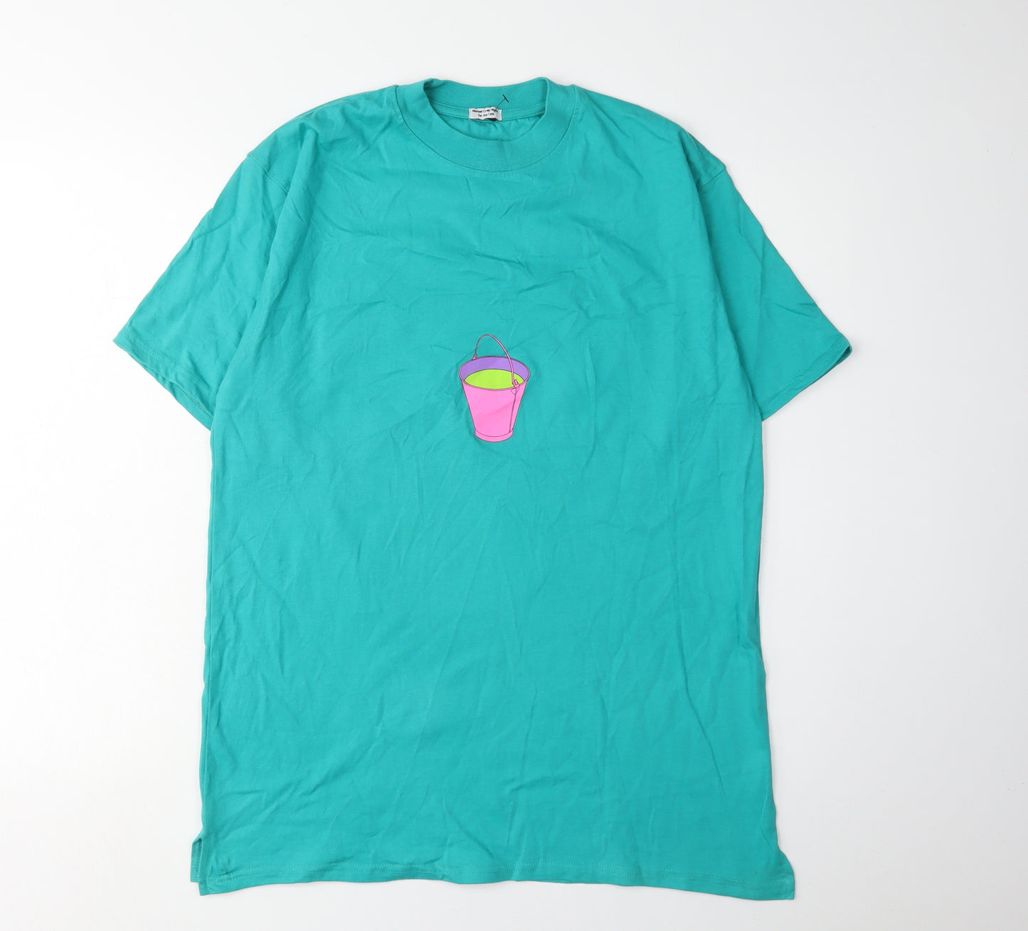 Michael Craig-Martin Art T-Shirt Men L Turquoise