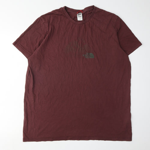 The North Face Men's Red XL Short Sleeve T-Shirt