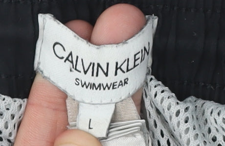 Calvin Klein Men's Black Swim Shorts L