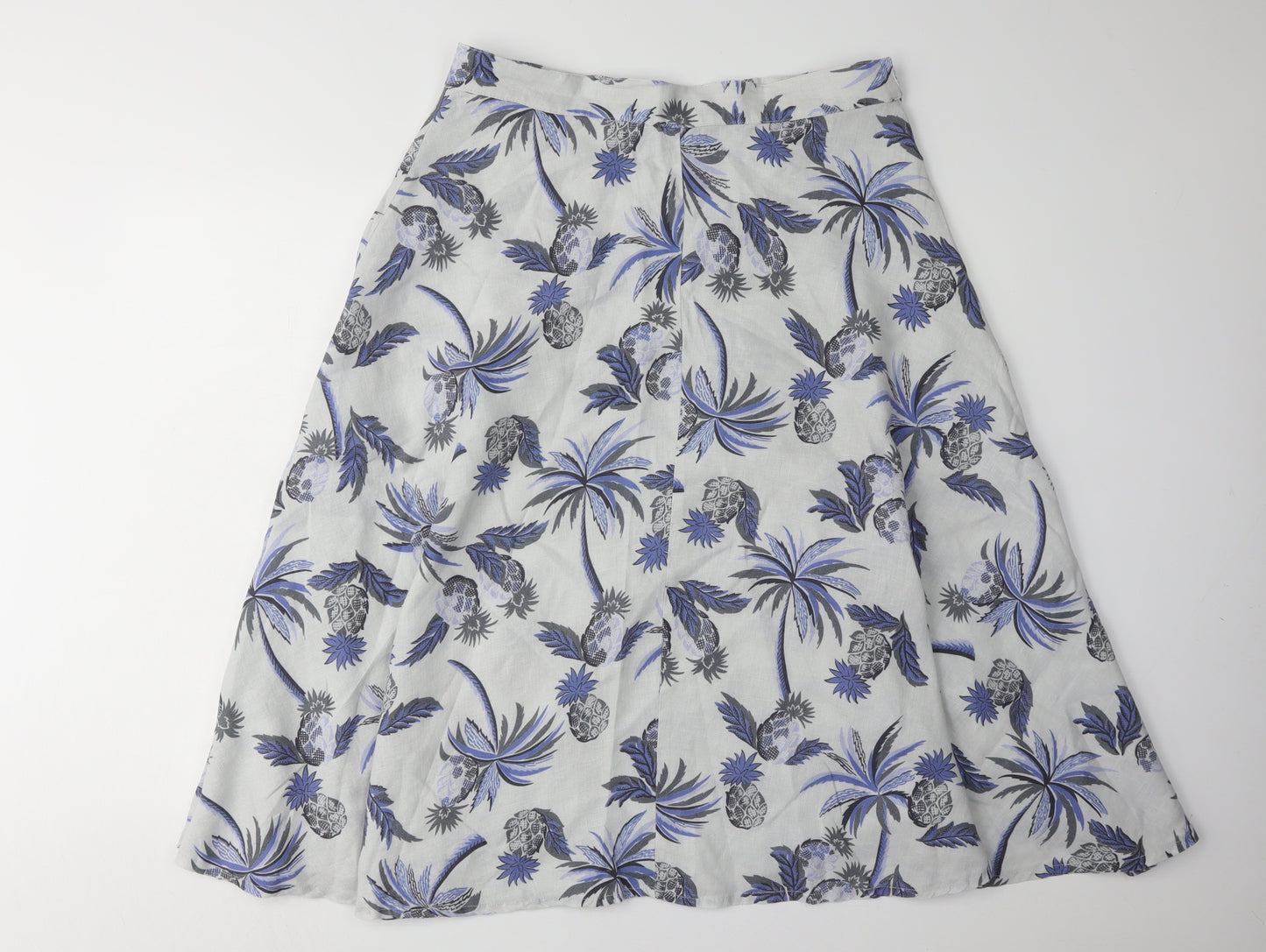 Brora Women's Multicoloured A-Line Skirt Size 14