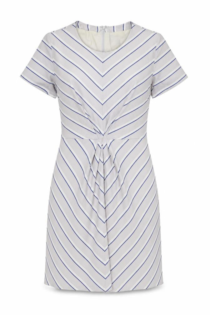 Front view of Banana Republic Women's Multicoloured Sheath Dress