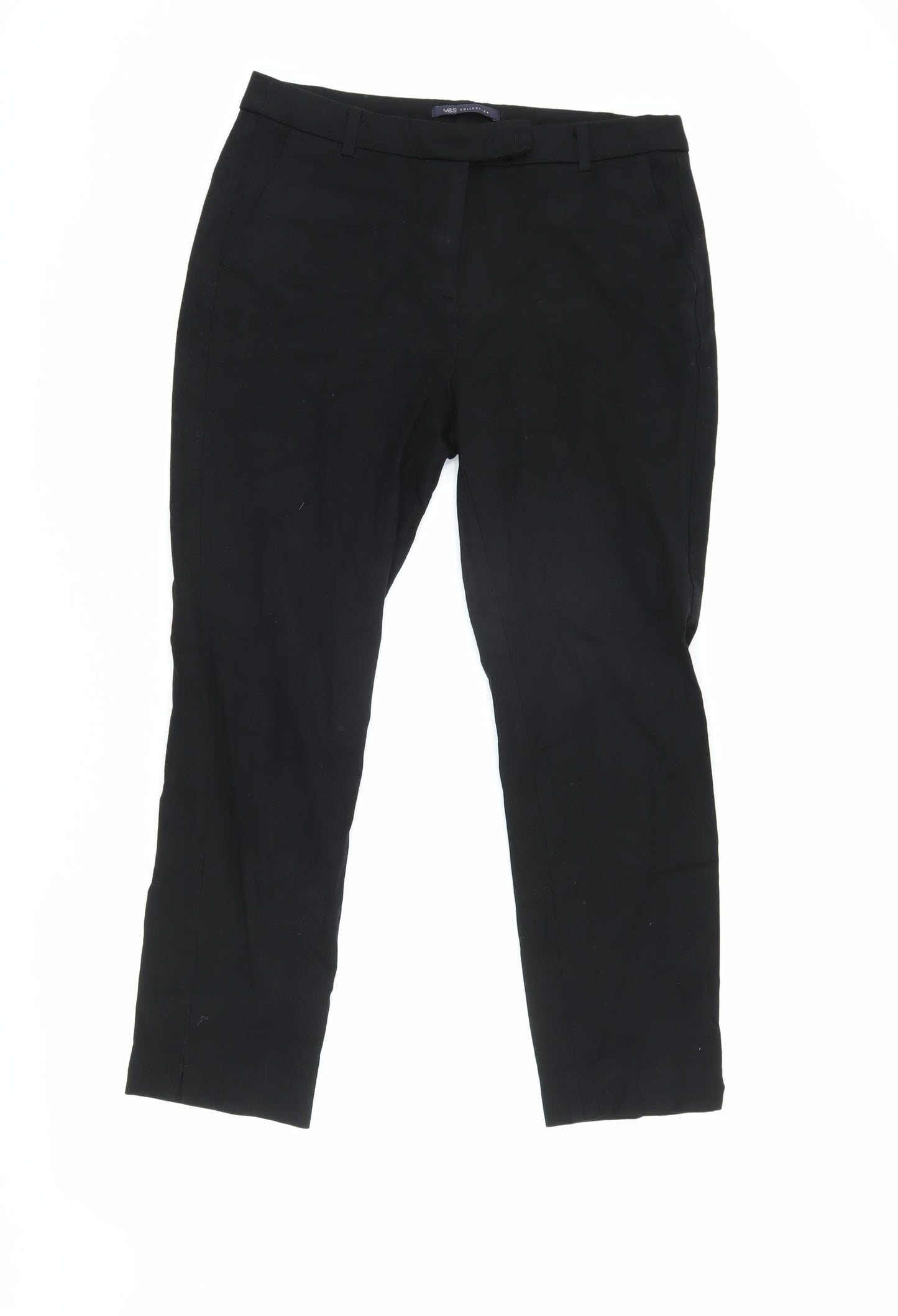 Marks and Spencer Women's Black Trousers Size 12