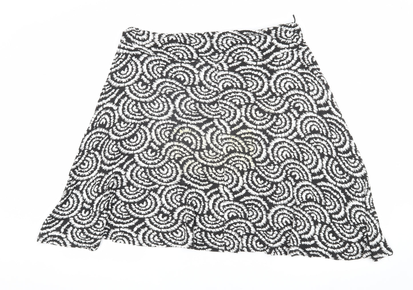 Soon Women's Black Geometric Skirt Size 16
