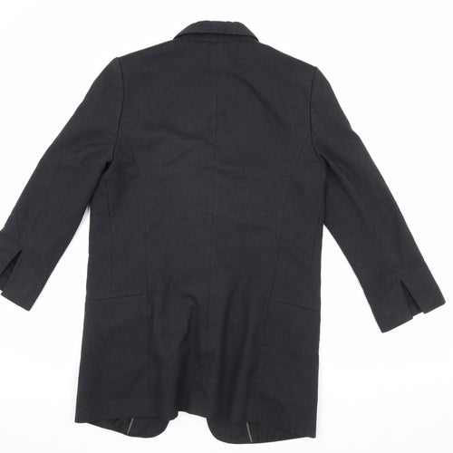 Next Women's Black Long Suit Jacket, Size 10 Tall