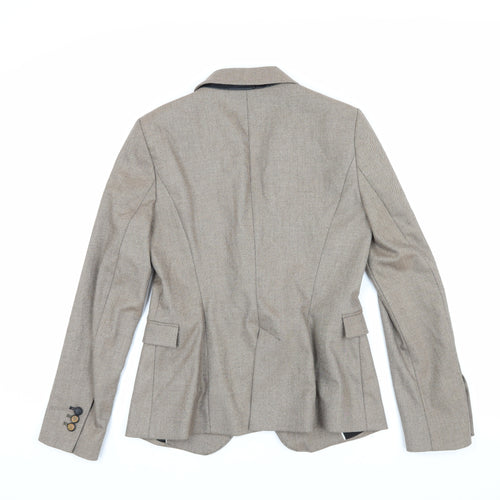 Zara Women's Brown Blazer Jacket Size 8