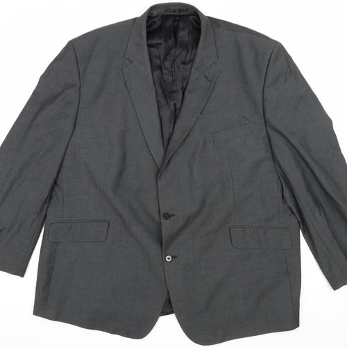 Centaur Men's Grey Suit Jacket 56 Regular Fit
