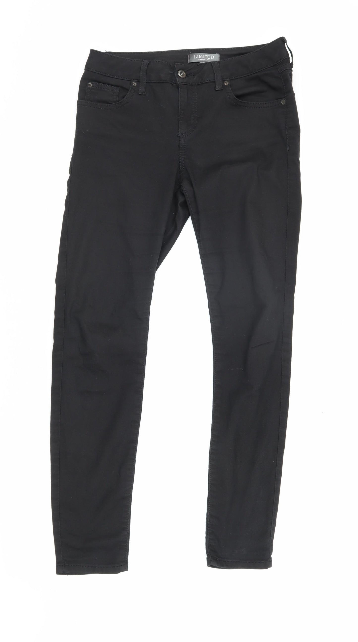 Limited Women’s Black Skinny Jeans, Size 12, Dark Wash