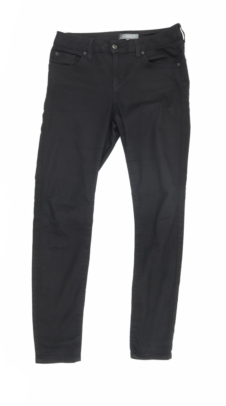 Limited Women’s Black Skinny Jeans, Size 12, Dark Wash
