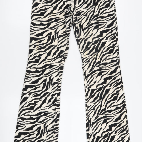 Motel Women's Flared Animal Print Trousers XS