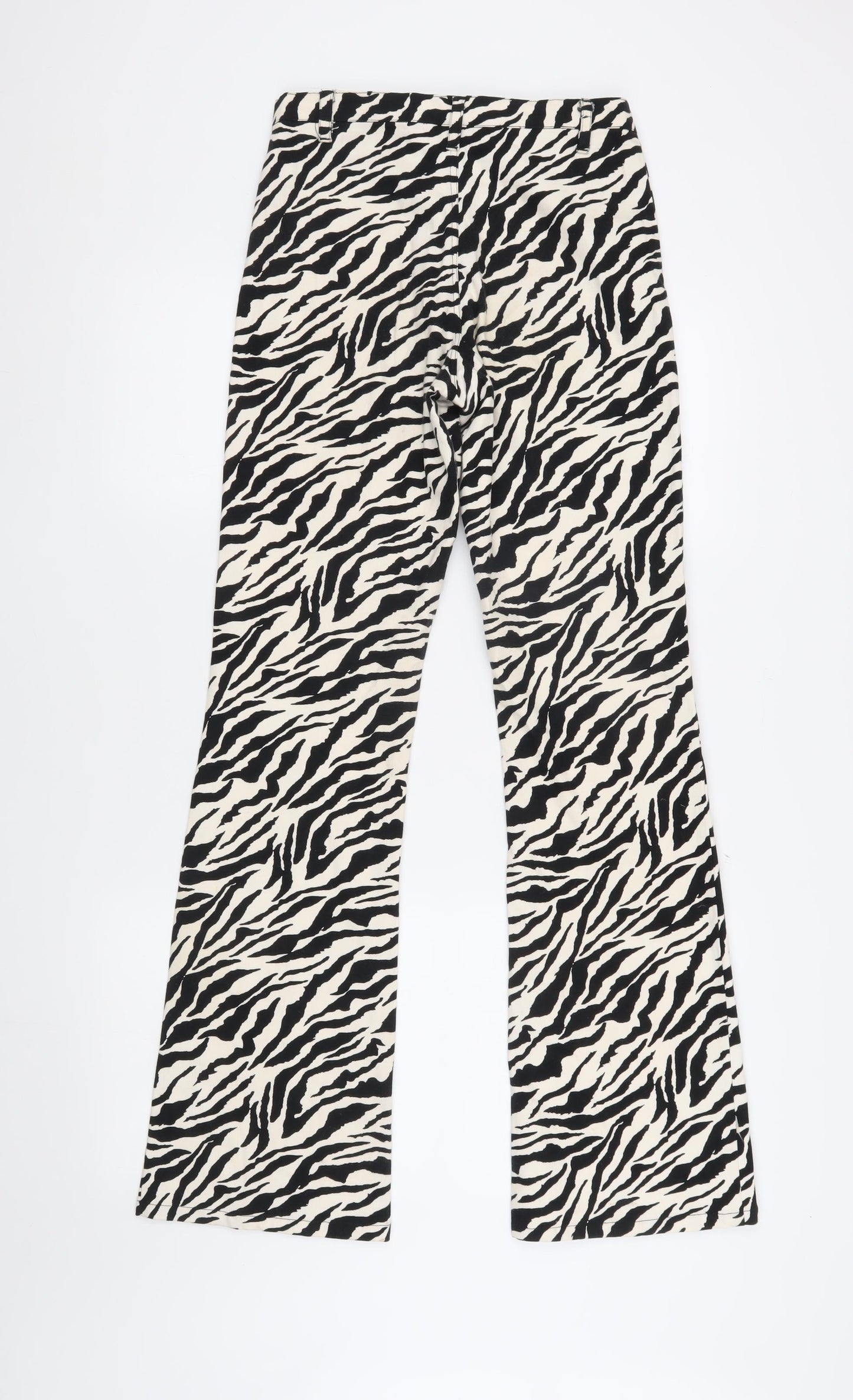 Motel Women's Flared Animal Print Trousers XS