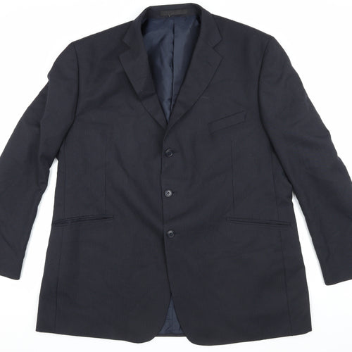 Marks and Spencer Navy Men's Blazer 48 Long Business Formal