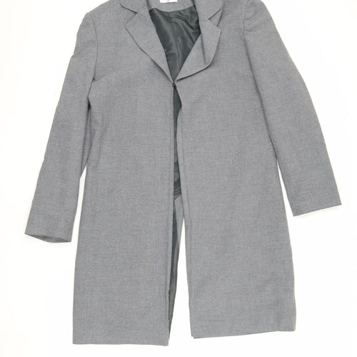 Hay Baker Women's Grey Wool Overcoat Size 10