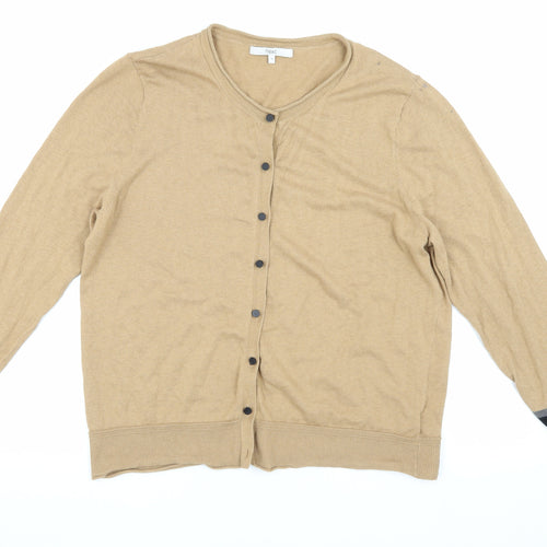 Next Women's Beige Cardigan Size 20