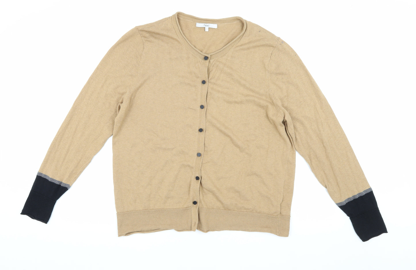Next Women's Beige Cardigan Size 20