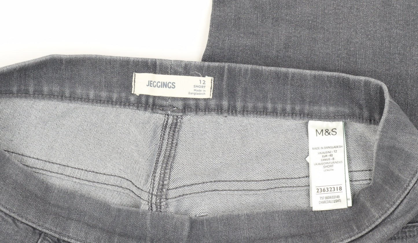 Marks and Spencer Grey Jeggings - Women's Size 12