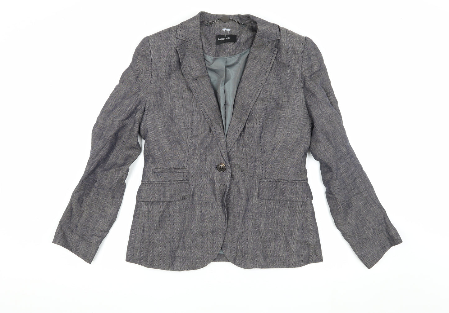 Autograph Women's Blue Blazer Size 10