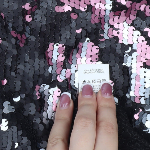 River Island Women's Multicoloured Sequin Dress - Size 14