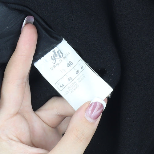 Caractère Women's Black Regular Jacket Size 14