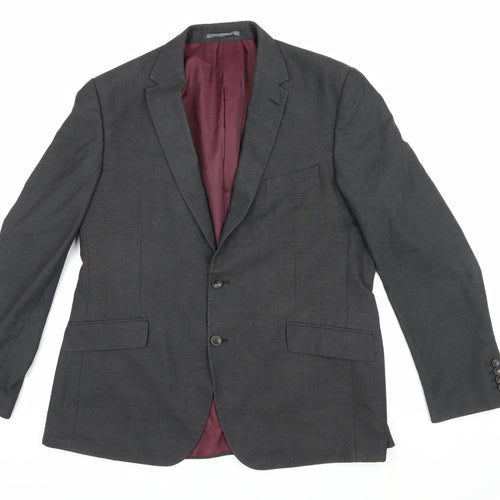 Marks and Spencer Men's Grey Blazer 44L Jacket