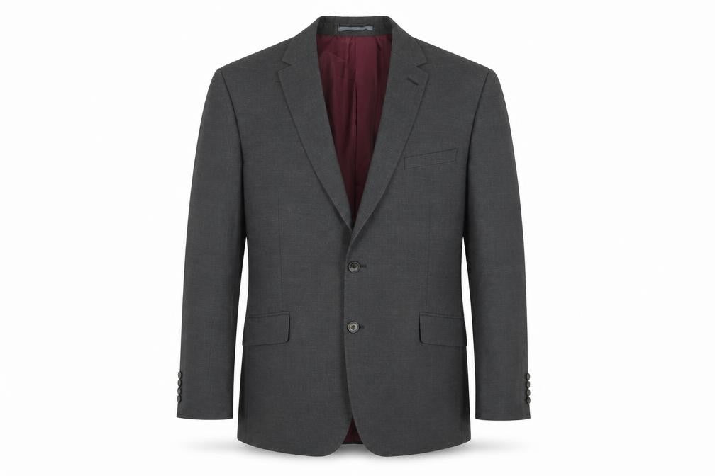 Front view of Marks & Spencer Men's Grey Blazer 44L Jacket