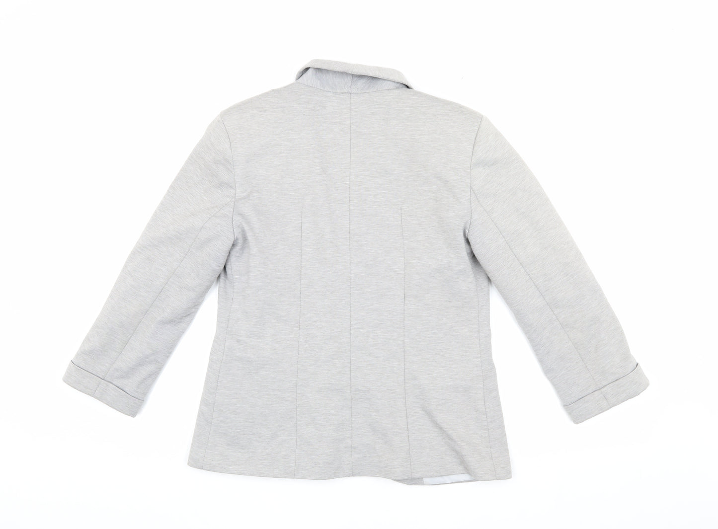 Miss Selfridge Women's Grey Blazer Size 10