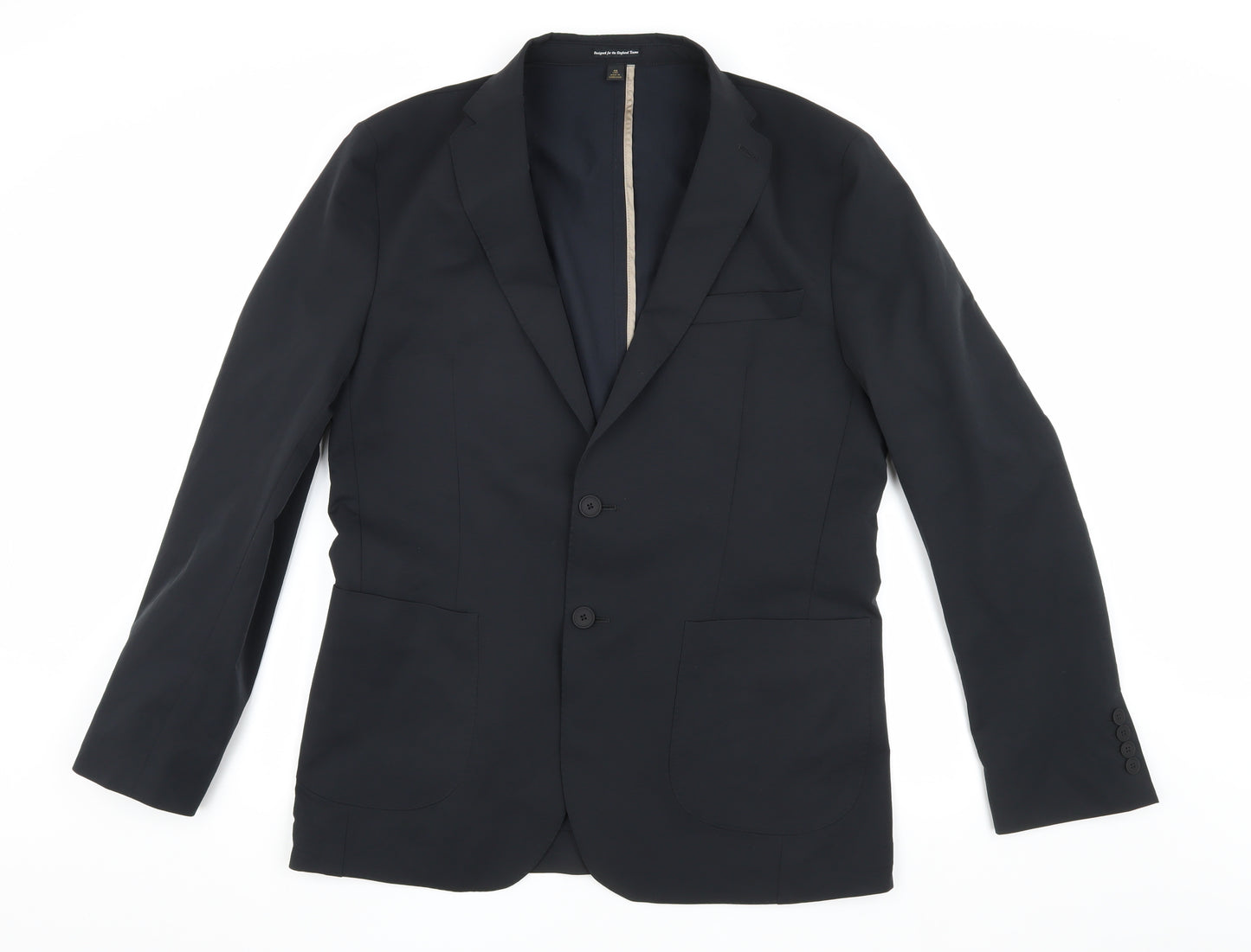 Marks and Spencer Men's Black Blazer, 40 Long, Formal