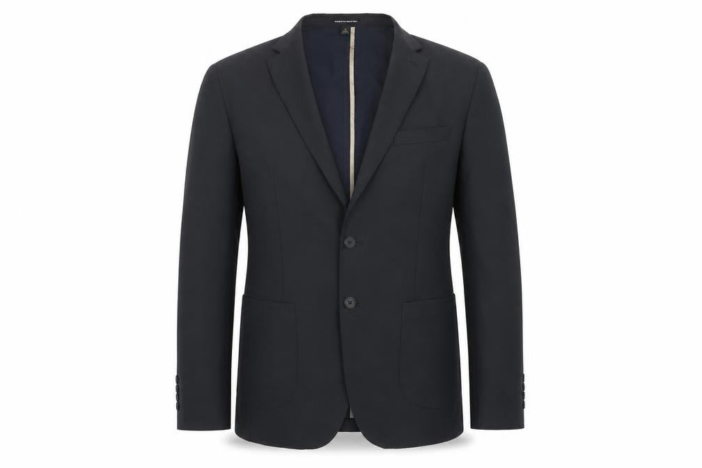 Front view of Marks & Spencer Men's Black Blazer, 40 Long, Formal