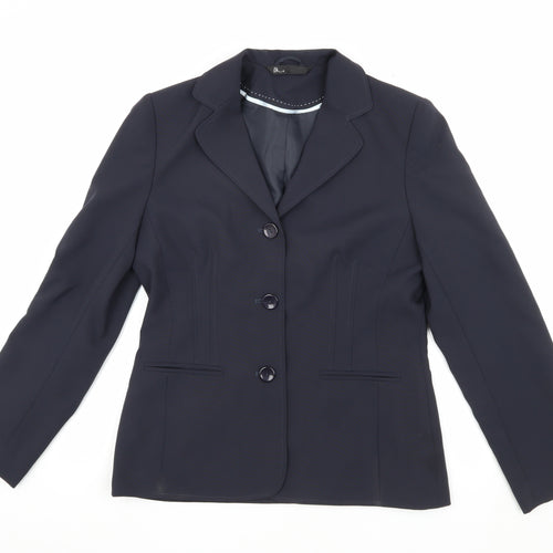 BHS Women's Blue Blazer, Size 10, Classic Workwear