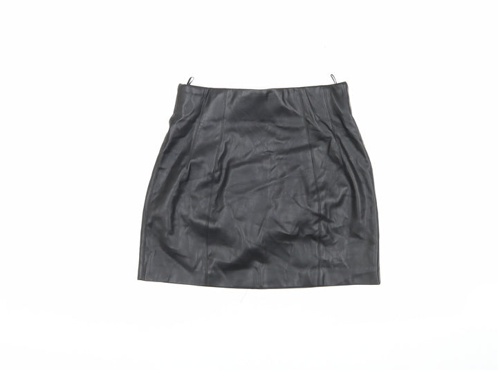 Zara Women's Black Pencil Skirt, Size L, Polyester
