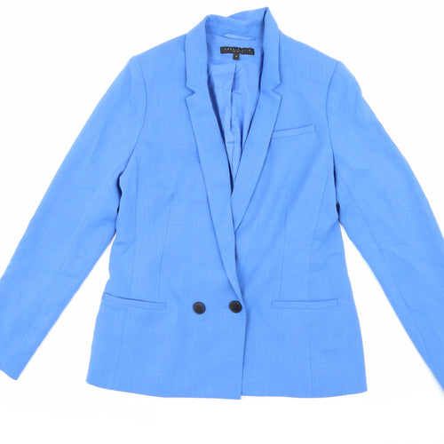 Emma Willis Women's Blue Blazer, Size 8, Workwear