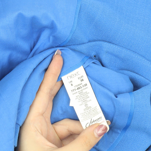 Emma Willis Women's Blue Blazer, Size 8, Workwear