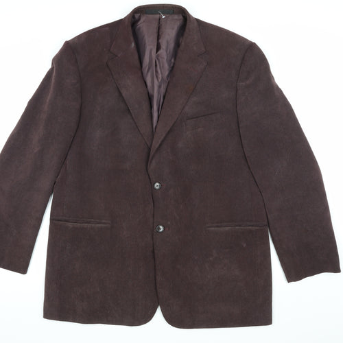 Marks and Spencer Men's Brown Corduroy Blazer Size 44R