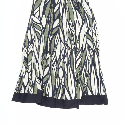 Marks and Spencer Women's Multicoloured Midi Skirt Size 12