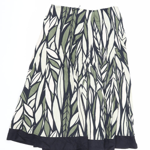 Marks and Spencer Women's Multicoloured Midi Skirt Size 12