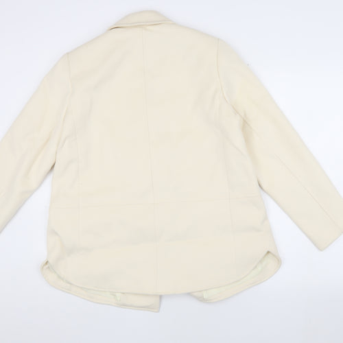 Wynne Collection Women's Ivory Blazer, Size S