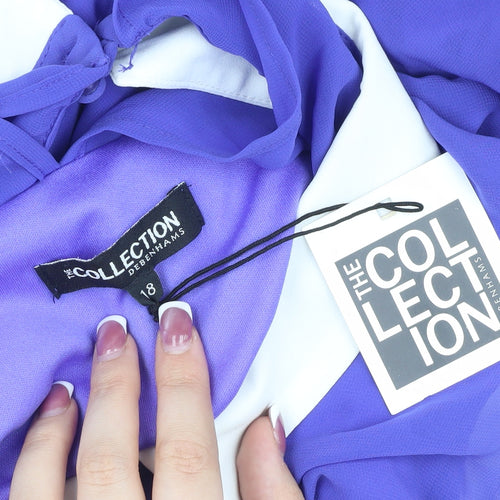 The Collection Women's Purple Shift Dress