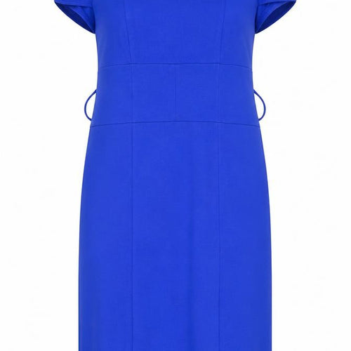 Debenhams Women Blue Square Neck Dress Size 16