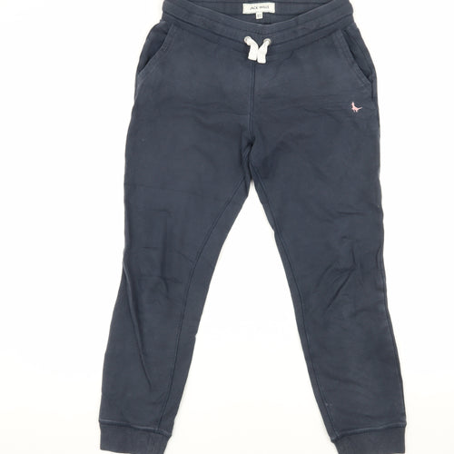 Jack Wills Girls Blue Jogger Trousers Size 10 Years