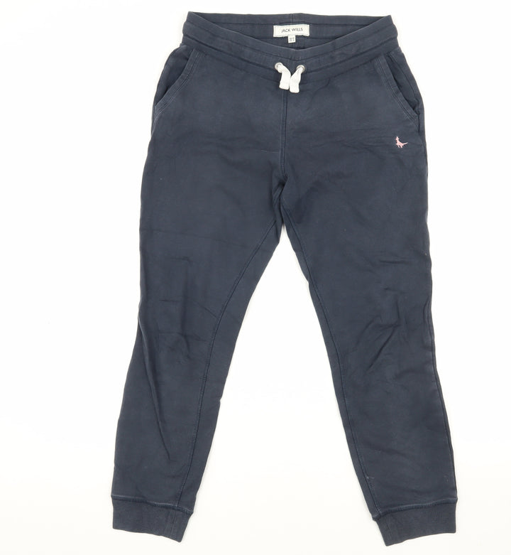 Jack Wills Girls Blue Jogger Trousers Size 10 Years