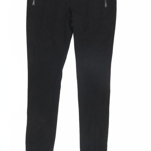 Esprit Women's Black Slim Cotton Trousers