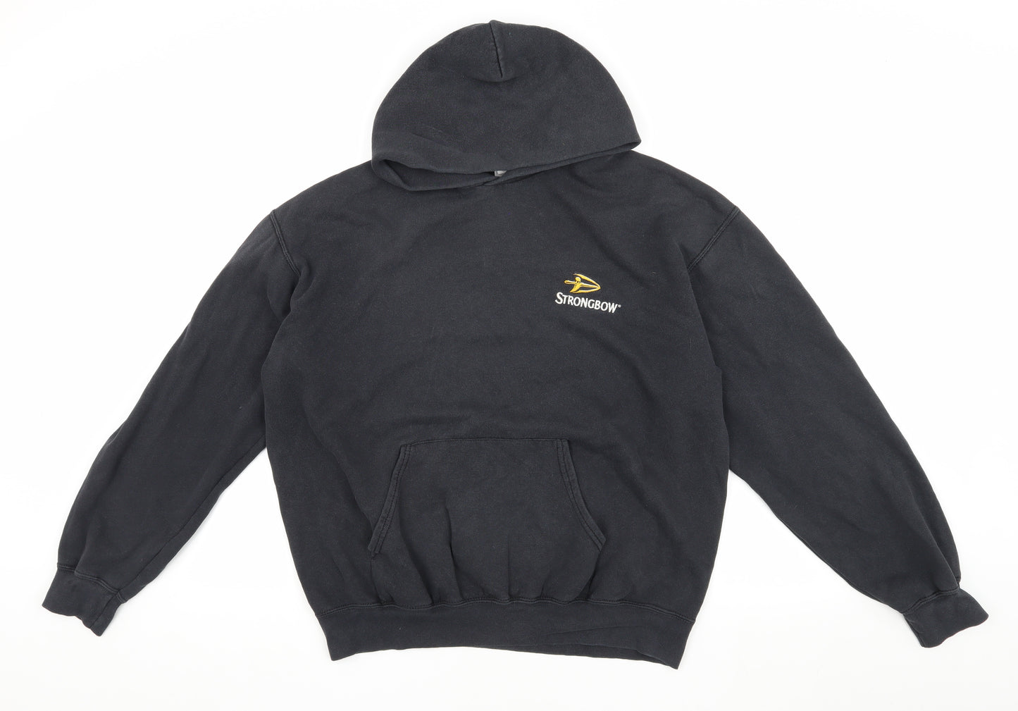 Fruit of the Loom Men's Black Pullover Hoodie