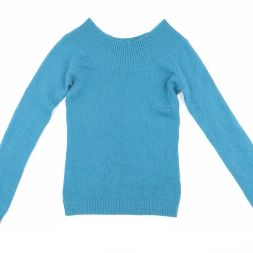 mk one Women's Blue Pullover Jumper, Size S