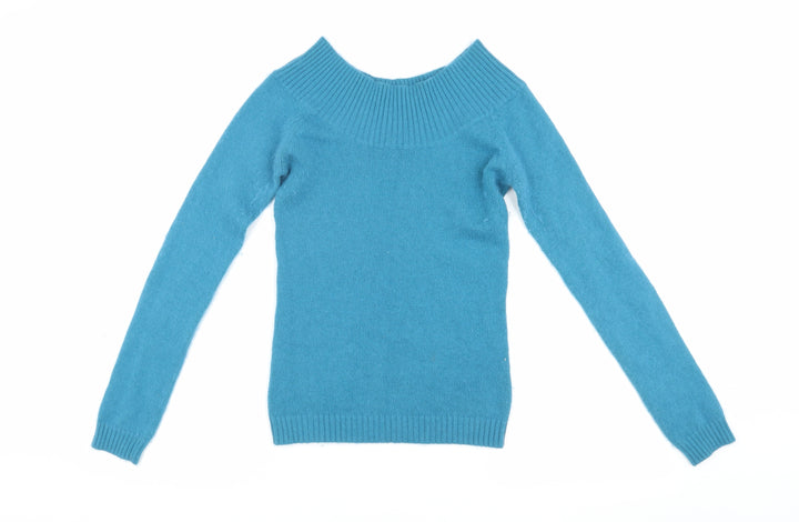 mk one Women's Blue Pullover Jumper, Size S
