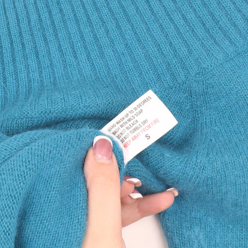 mk one Women's Blue Pullover Jumper, Size S