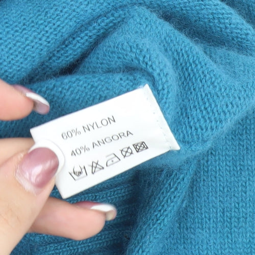 mk one Women's Blue Pullover Jumper, Size S