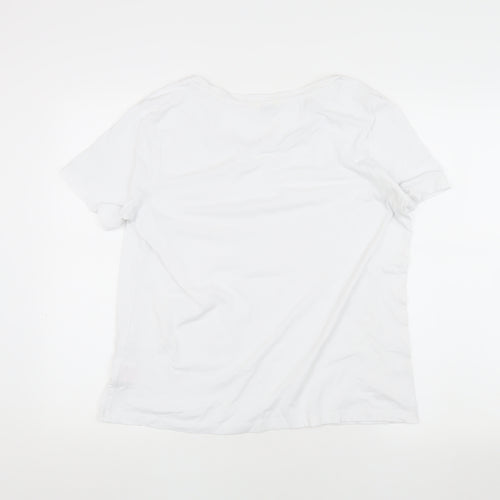 Jack Wills Boys White T-Shirt, Medium, Basic Style